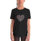 Tshirt juvenil Coração - My dear oraculo store